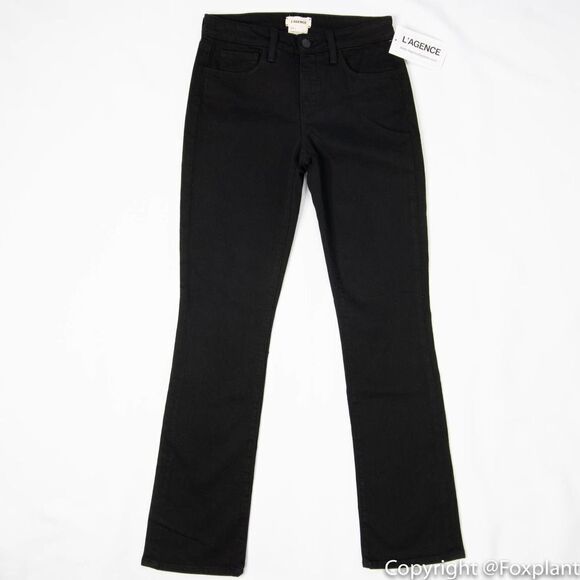‎NEW L'AGENCE jeans, black, 25 - Picture 1 of 14